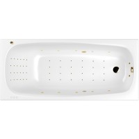 Акриловая ванна Whitecross Layla Slim 180x80 с гидромассажем