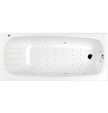 Акриловая ванна Whitecross Layla Slim 180x80 с гидромассажем