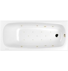 Акриловая ванна Whitecross Layla Slim 170x75 с гидромассажем