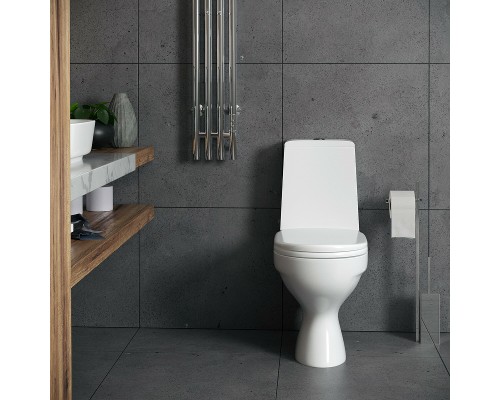 Унитаз компакт Aringa Асти AR01001WH с бачком и сиденьем Микролифт