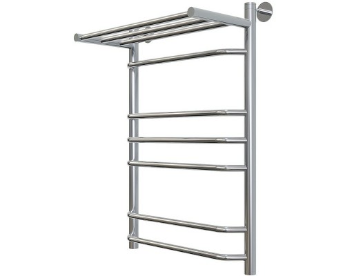 Водяной полотенцесушитель Aringa Лана 80x50 AR03027CH с полкой Хром