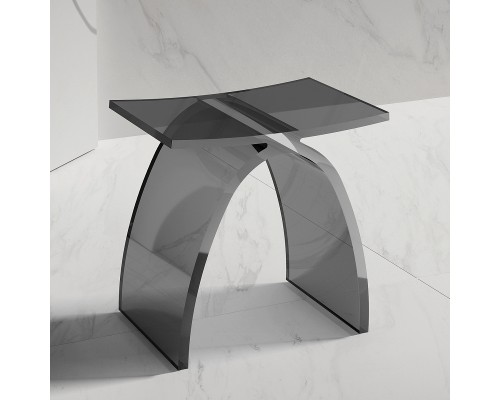 Стульчик для ванной Abber Kristall AT1739Onyx Черный