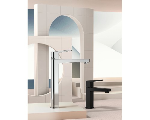 Смеситель для раковины Splenka S02.10.06 Черный матовый