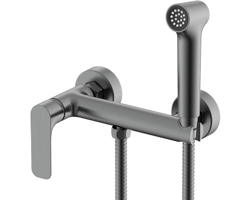 Гигиенический душ со смесителем Raglo R03.51.09 Графит матовый