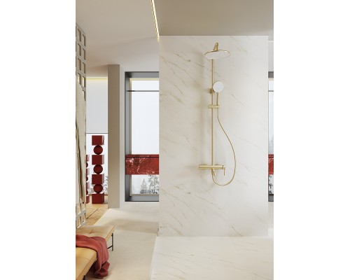 Душевая система Raglo R20.24.03 Золото матовое