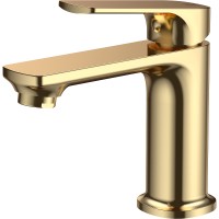 Смеситель для раковины Splenka S30.10.03 Золото матовое