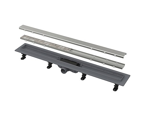 Душевой лоток Alcaplast APZ19-750 с решеткой Нержавеющая сталь / под плитку