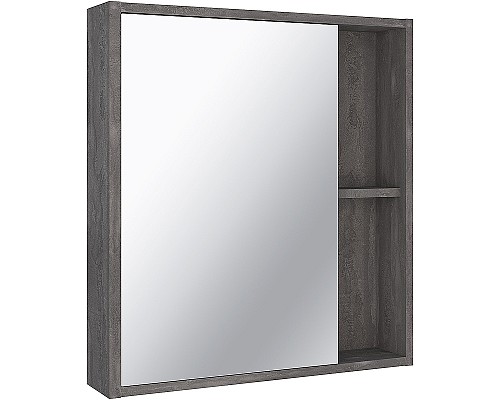 Зеркальный шкаф Runo Эко 60 00-00001325 Железный камень