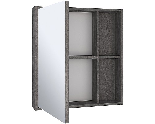 Зеркальный шкаф Runo Эко 60 00-00001325 Железный камень