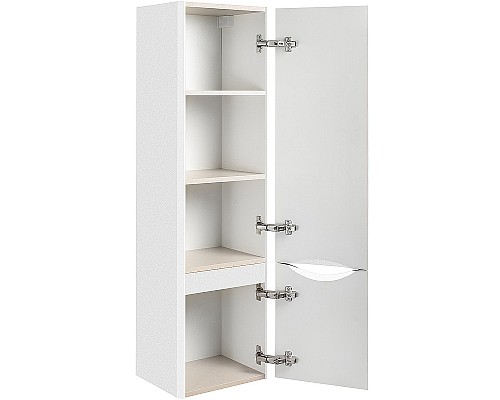 Шкаф пенал Runo Тоскана 35 00-00001418 подвесной Белый