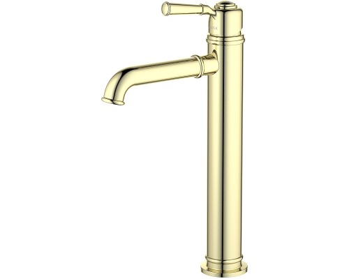 Смеситель для раковины Aquatek Классик AQ1504PG Полированное золото