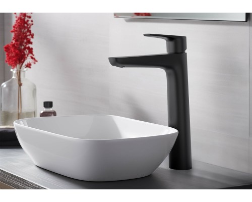 Смеситель для раковины Aquatek Бетта AQ1104MB Черный матовый