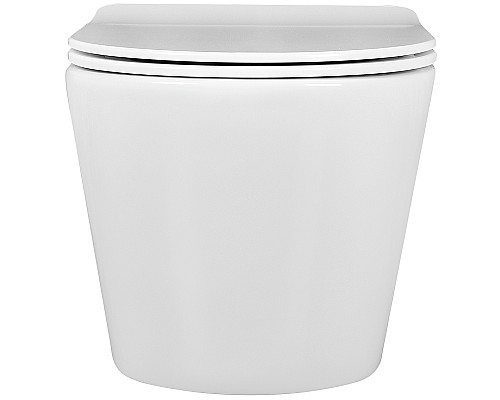 Комплект унитаза с инсталляцией Aquatek Set Aquatek Вега-1905-016 с сиденьем Микролифт и клавишей смыва Хром глянцевый