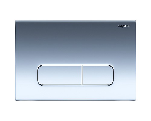 Комплект унитаза с инсталляцией Aquatek Set Aquatek Вега-1905-016 с сиденьем Микролифт и клавишей смыва Хром глянцевый