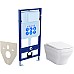 Комплект унитаза с инсталляцией Aquatek Set Aquatek Амадео cm с сиденьем Микролифт