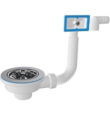 Выпуск для кухонной мойки Nova 1039 Хром