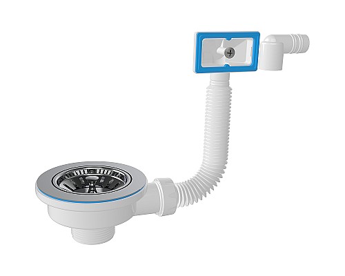 Выпуск для кухонной мойки Nova 1039 Хром