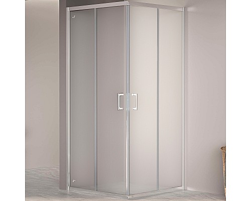 Душевой уголок RGW Passage PA-030 80x80 3508103088-21 профиль Хром стекло матовое-сатинат