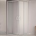 Душевой уголок RGW Passage PA-030 80x80 3508103088-21 профиль Хром стекло матовое-сатинат