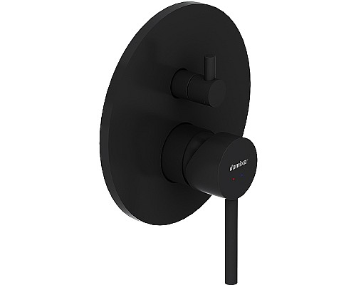 Душевая система Damixa Scandinavian Pure 936520300 Черная матовая