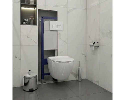 Клавиша смыва Maretti Umbria AC12UM-740 Белая матовая