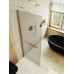Душевая перегородка Maybah Glass MGD-733-3ш 890x1950 в широком профиле Золото стекло бронзовое