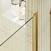 Душевая дверь Maybah Glass MGD-803-3 800x1980 на монопетле Золото стекло прозрачное