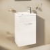 Комплект мебели для ванной Vitra Mia 40 R подвесной Белый глянцевый