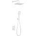 Душевая система beWash BV3ITSS225 с термостатом Белая матовая