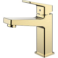 Смеситель для раковины Raglo R30.10.03 Золото матовое