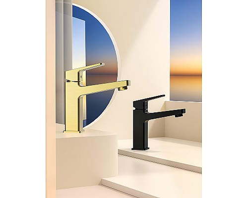 Смеситель для раковины Raglo R30.10.03 Золото матовое