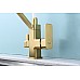 Смеситель для кухни Raglo R85.62.03 Золото матовое Белый