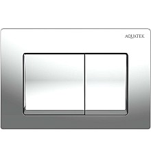 Клавиша смыва Aquatek Small TDI-0000005 Хром глянец
