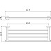 Полка для полотенец Aquatek Оберон AQ4222CR Хром