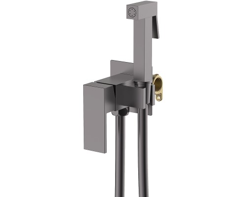 Гигиенический душ со смесителем Splenka S98.52.07 Серый матовый