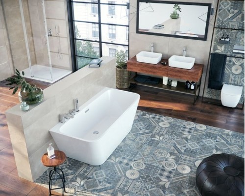 Акриловая ванна Ceruttispa Lugano 170x75 CT9344 без гидромассажа