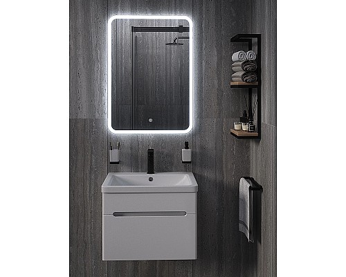 Зеркало Runo Руан 60 00-00001288 с подсветкой с сенсорным выключателем