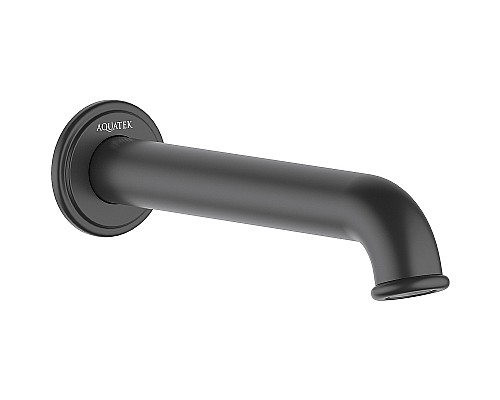 Излив для смесителя Aquatek Классик AQ1541MB Черный матовый