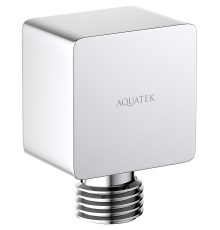 Шланговое подключение Aquatek Хром