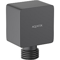 Шланговое подключение Aquatek AQ2459MB Черное матовое