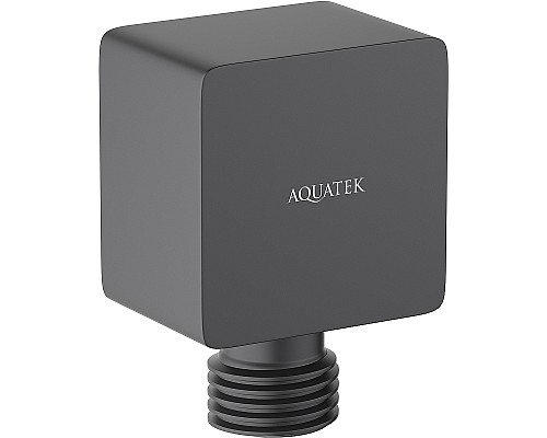 Шланговое подключение Aquatek AQ2459MB Черное матовое