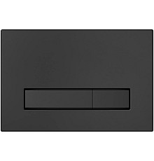 Клавиша смыва Berges Atom Line 049227 Черная SoftTouch