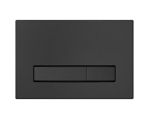 Клавиша смыва Berges Atom Line 049227 Черная SoftTouch