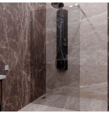 Душевая перегородка Radomir Walk-in G1 120 профиль Хром стекло прозрачное
