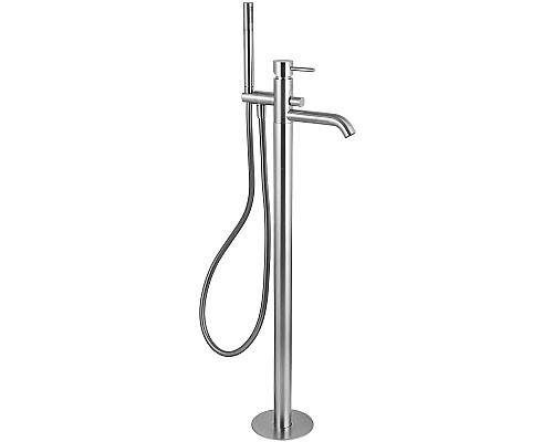 Смеситель для ванны Remer X-Style X08XV Сталь