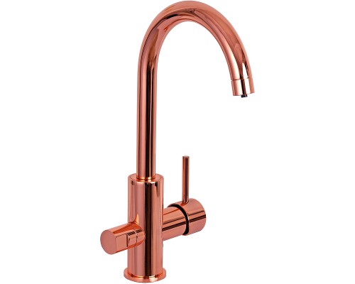 Смеситель для кухни Remer Minimal N792DWRL Медь глянцевая