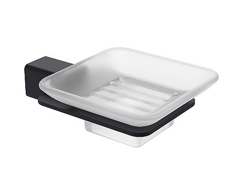 Мыльница Raglo R301.02.06 Черная матовая