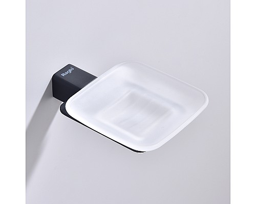 Мыльница Raglo R301.02.06 Черная матовая