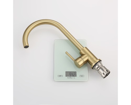 Смеситель для кухни Splenka S201.40.03 Золото матовое