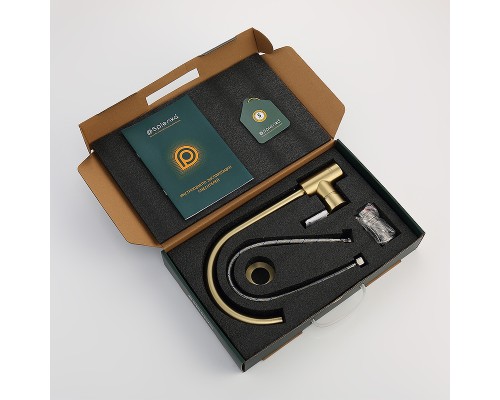 Смеситель для кухни Splenka S201.40.03 Золото матовое